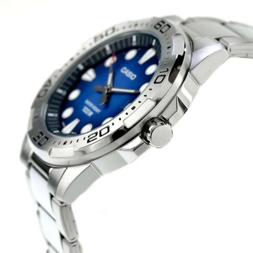 Casio Enticer Marine Blue Dial Men's Watch | MTD-140D-2AVDF