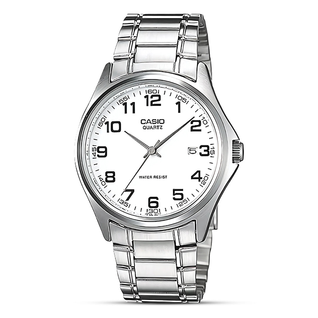 Casio Enticer Analog White Dial Men's Watch | MTP-1183A-7BDF