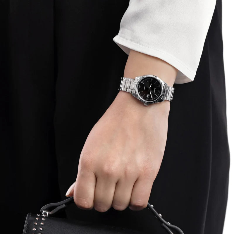 Casio Enticer Vintage Black Dial Stainless Steel Men's Watch| MTP-1302D-1A1VDF