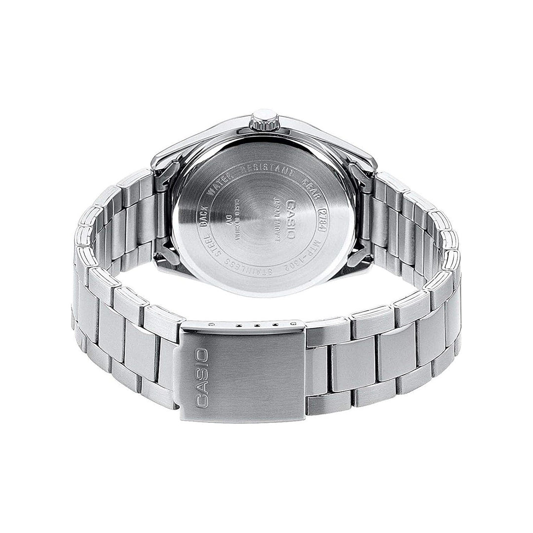 Casio Enticer Date Red Dial Men's Watch | MTP-1302PD-4AVEF