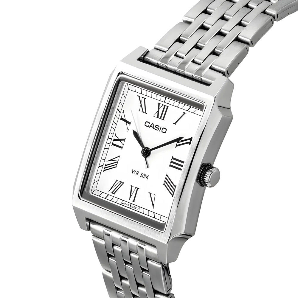 CASIO ANALOGUE WHITE DIAL MEN'S WATCH | MTP-B190D-7BVDF