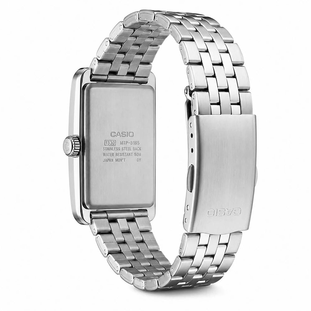 CASIO RECTANGLE BLUE DIAL MEN'S WATCH MTP-B215D-2AVDF