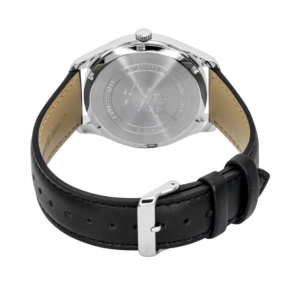 Casio Enticer Maroon Dial Leather Strap Men's Watch | MTP-B315L-4AVDF