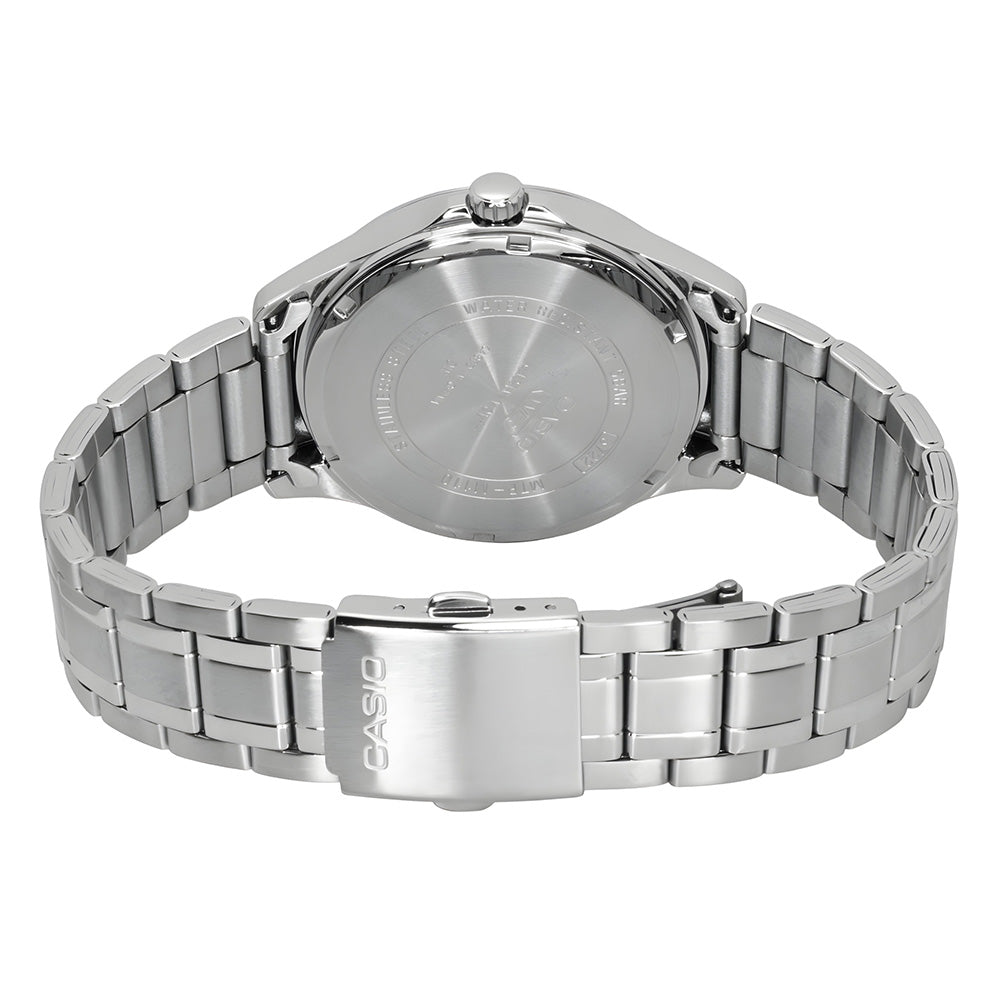 Casio Moon Phase Green Dial Men's Watch | MTP-M110D-3AVDF
