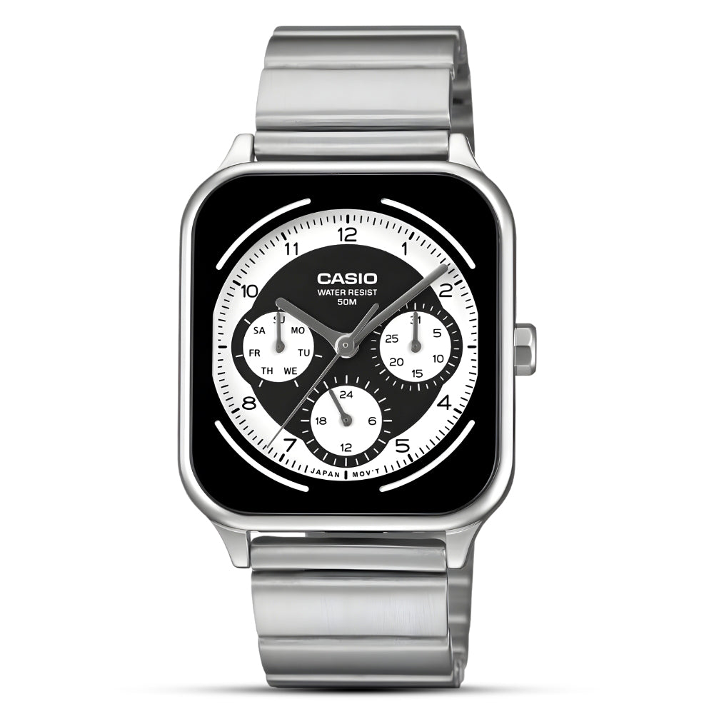 Casio Black Square Dial Men's Watch MTP-M307D-1BVDF