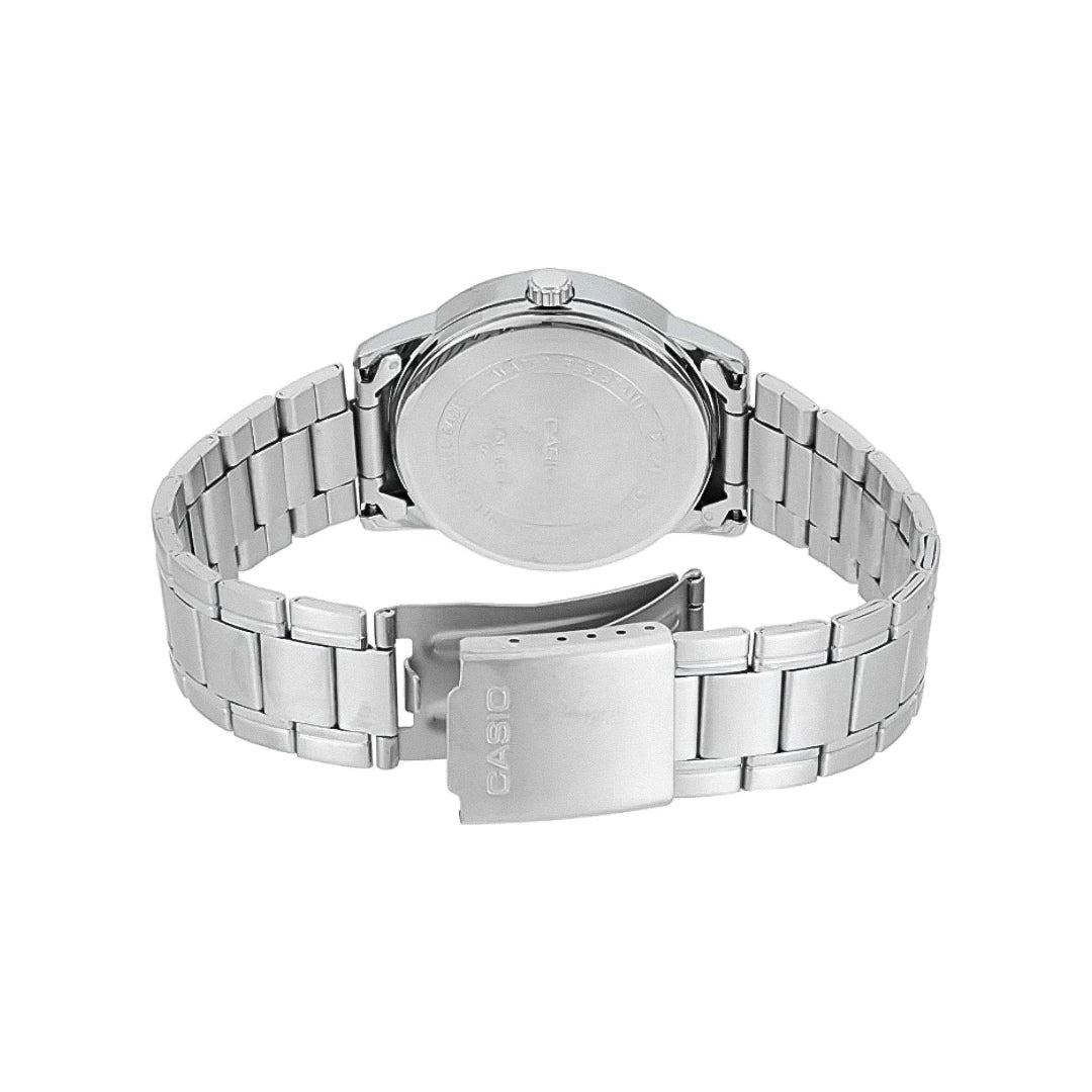 Casio Enticer Silver Dial Men's Watch | MTP-V002D-7BUDF