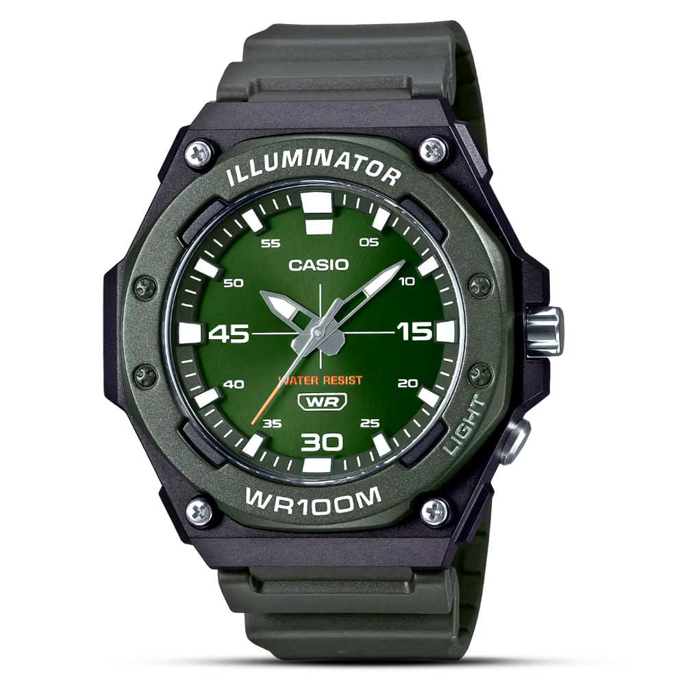 Casio Youth Green Dial Men's Watch | MW-620H-3AVDF