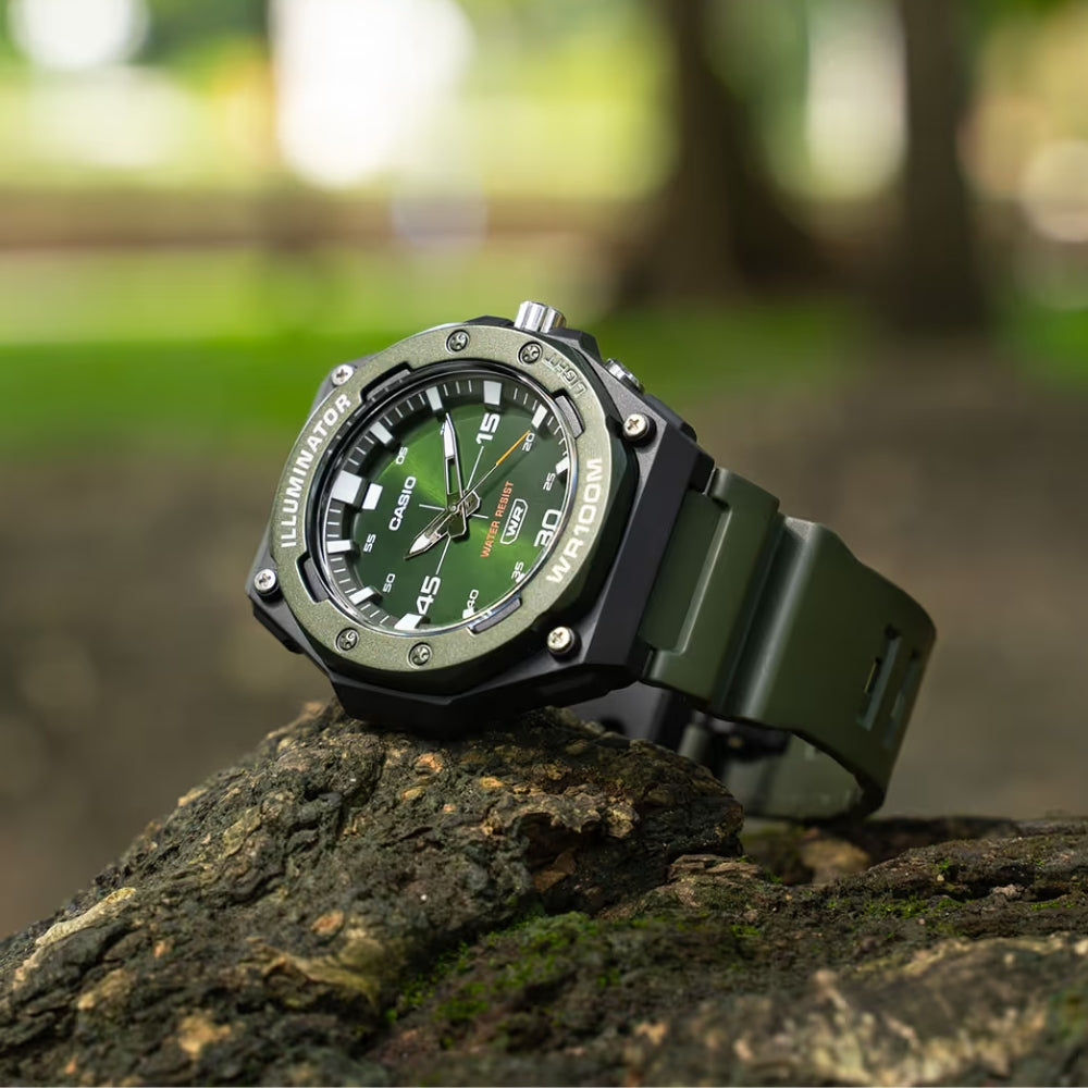 Casio Youth Green Dial Men's Watch | MW-620H-3AVDF