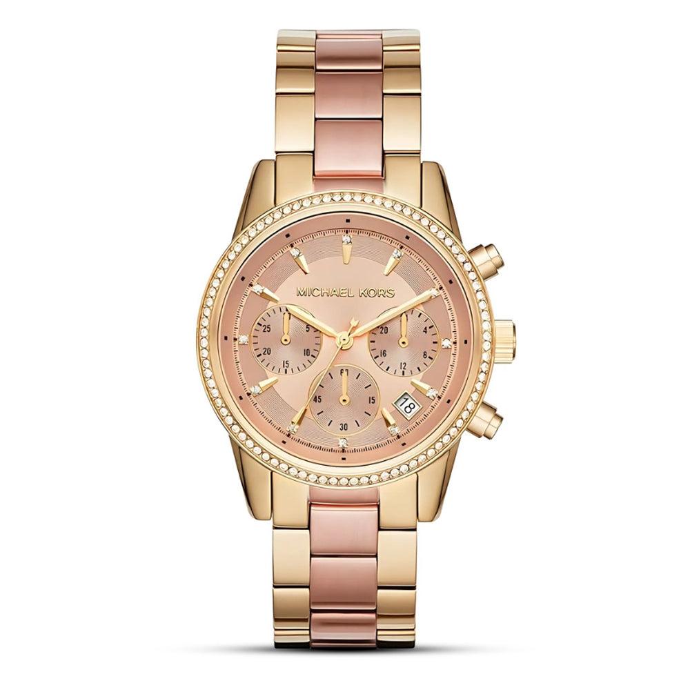 Michael Kors Rose Gold Dial Ladies Watch | MK6475