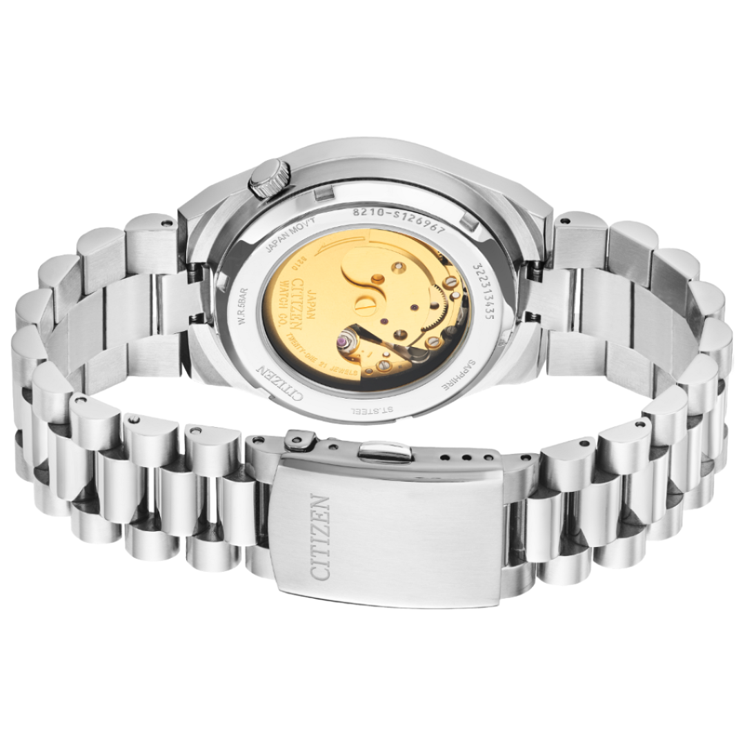 CITIZEN Tsuyosa Series Black Automatic Men's Watch| NJ0150-81E