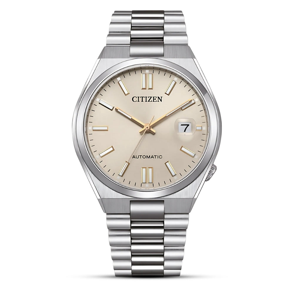 Citizen Tsuyosa Automatic Beige Dial Men’s Watch | NJ0151-88W