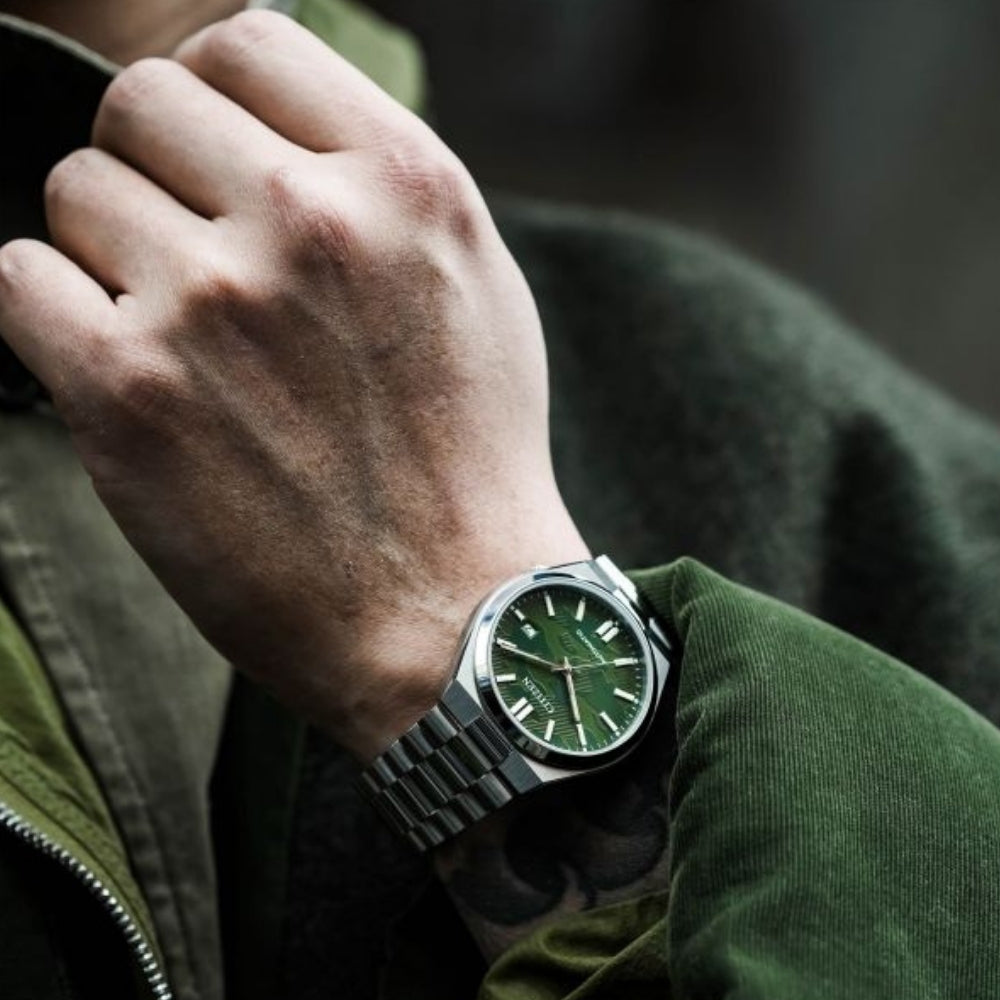 Citizen Tsuyosa Automatic Green Camo Dial Men’s Watch | NJ0159-86X