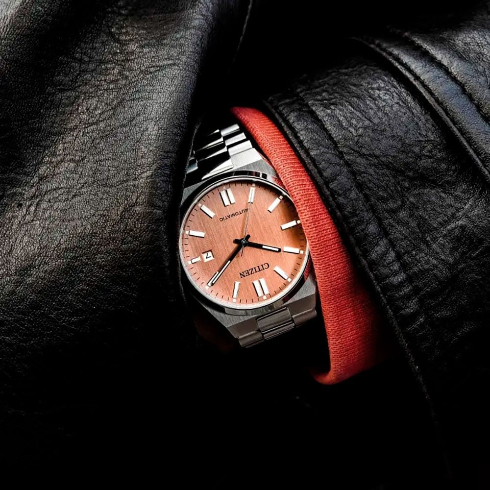 Citizen Tsuyosa Automatic Orange Dial Men’s Watch | NJ0159-86Z