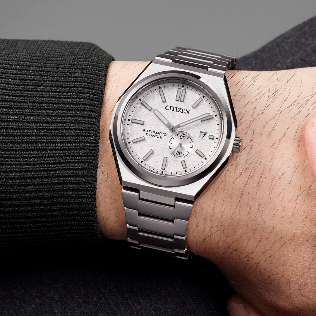 Citizen Zenshin Super Titanium White Men's Watch | NJ0180-80A