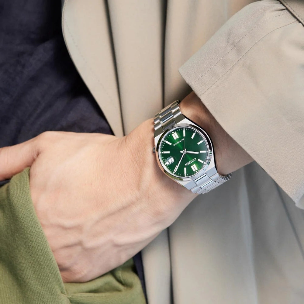 Citizen Tsuyosa Automatic Green Dial Men’s Watch | NJ0200-50X