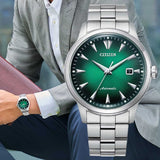 Citizen "KUROSHIO'64" Green Dial Limited Edition Automatic Watch NK0007-88X