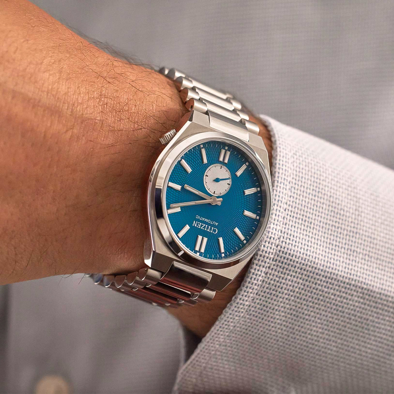 Citizen Tsuyosa Small Second Automatic Blue Dial Men's Watch | NK5010-51L