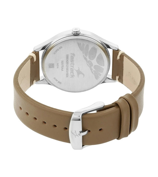 Fastrack Tripster Analog Green Dial Men's Watch NP3237SL01