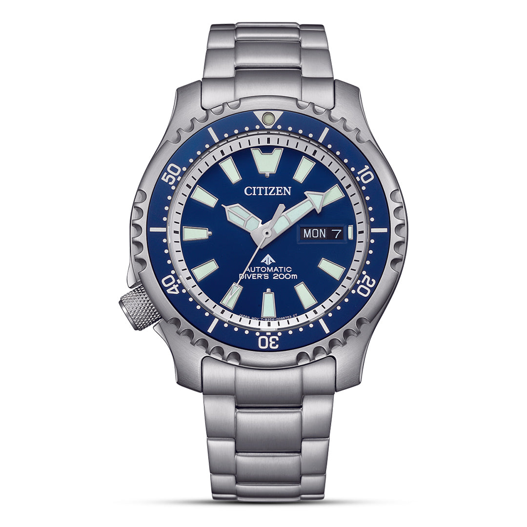 Citizen Promaster Marine Automatic Blue Dial Men's Watch| NY0161-63L