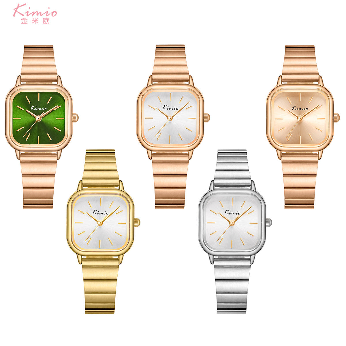 Kimio Rose Gold Dial Ladies Watch | K6498S-XZ1RRR