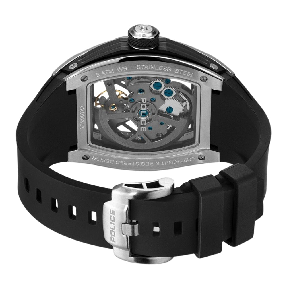 Police Tampa Automatic Skeleton Dial Men's Watch PEWGR0082102