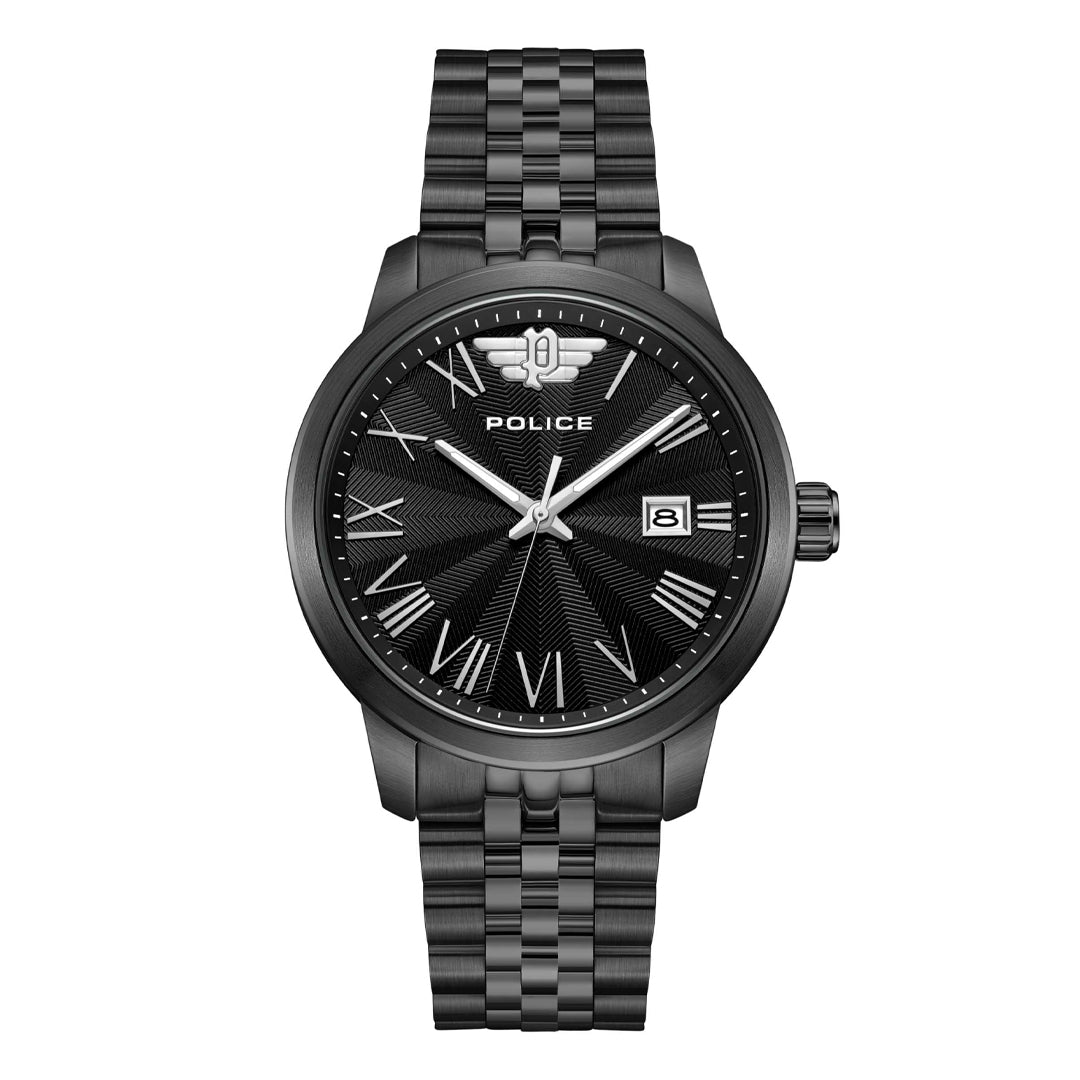 Police Raho Black Dial Men's Watch | PEWJH0021304