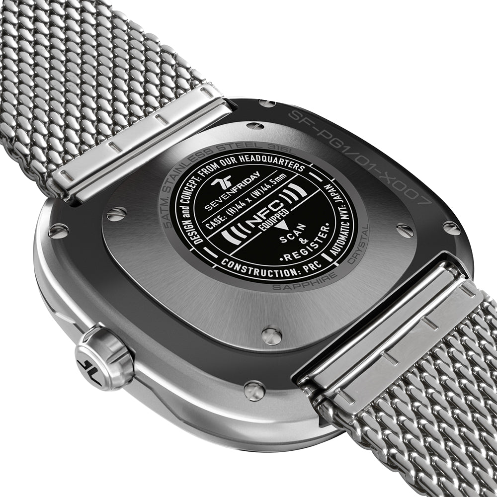 SevenFriday PG1/01M GMT Automatic Men's Watch| PG Series