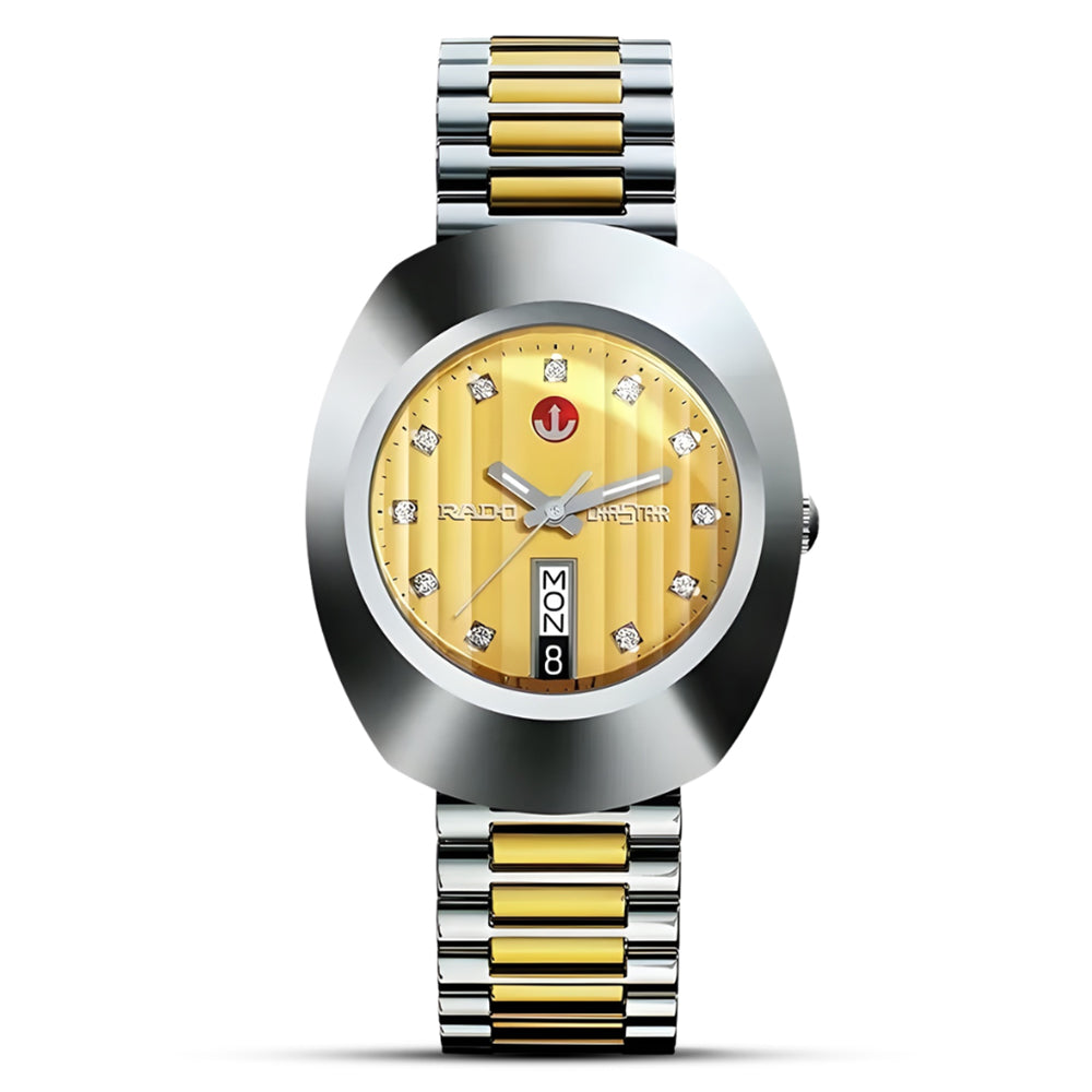 Rado The Original Automatic Gold Dial Men's Watch | R12408633