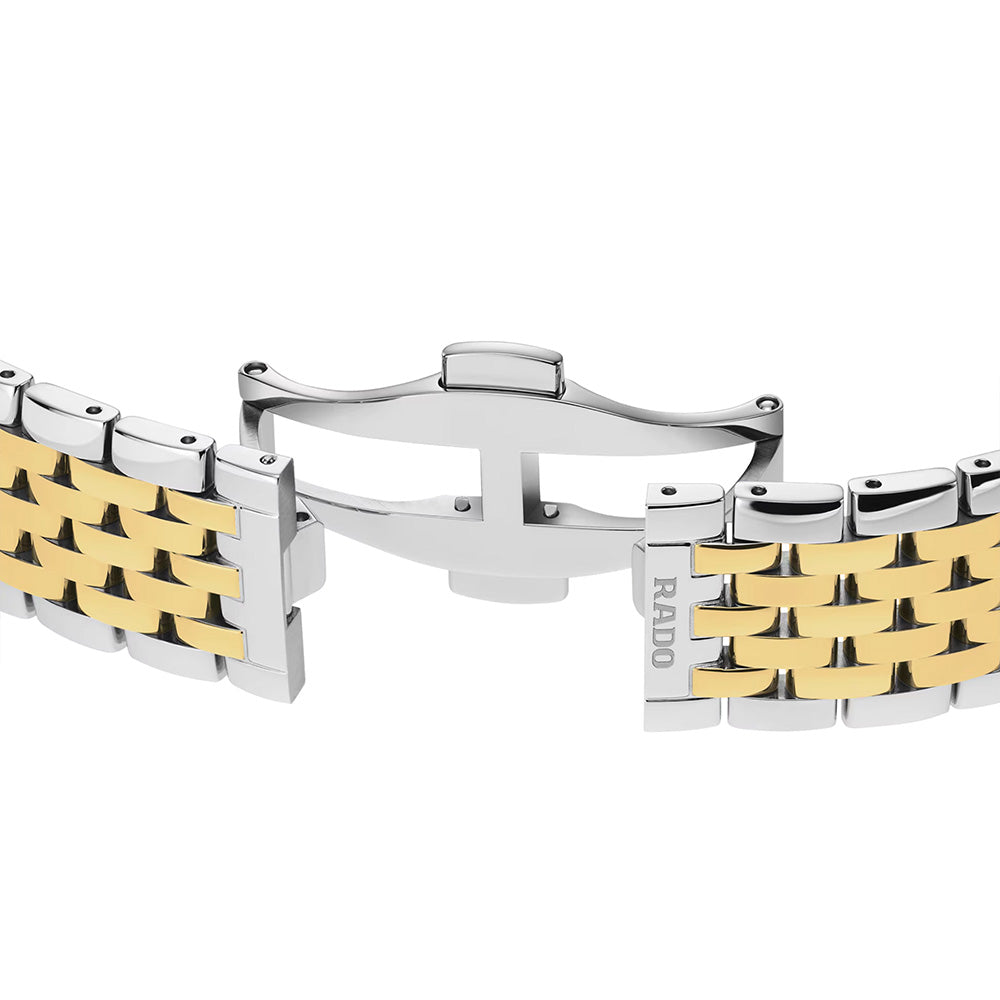 Rado Florence Diamond Two-Tone Black Dial Watch | R48912703