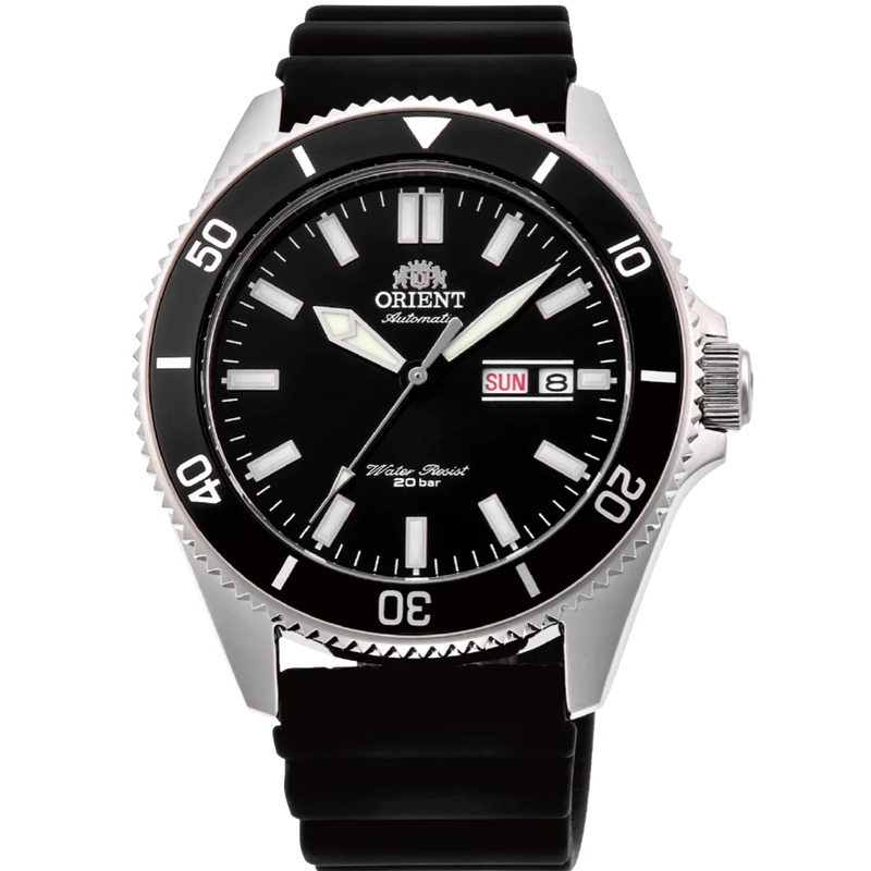 Orient Kanno Diver Black Dial Automatic Men's Watch| RA-AA0010B19A
