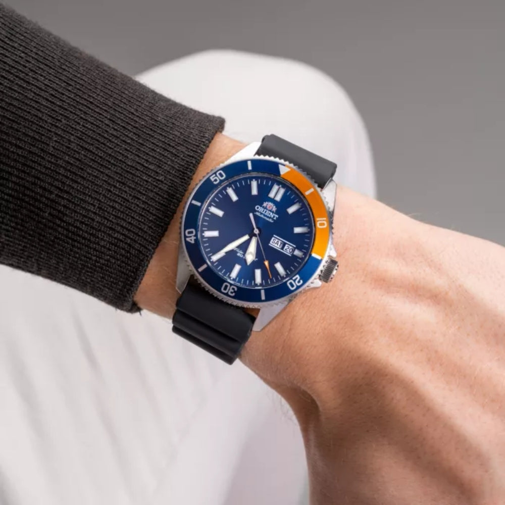 Orient Kanno Sports Automatic Blue Dial Watch | RA-AA0916L19B