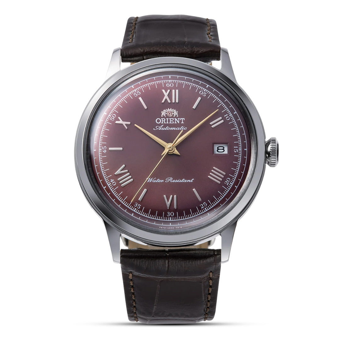 ORIENT Bambino Automatic Bordeaux Dial Men's Watch | RA-AC0026R30B