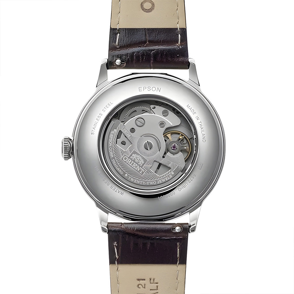 ORIENT "BAMBINO" CLASSIC IVORY DIAL AUTOMATIC MEN'S WATCH | RA-AC0033Y