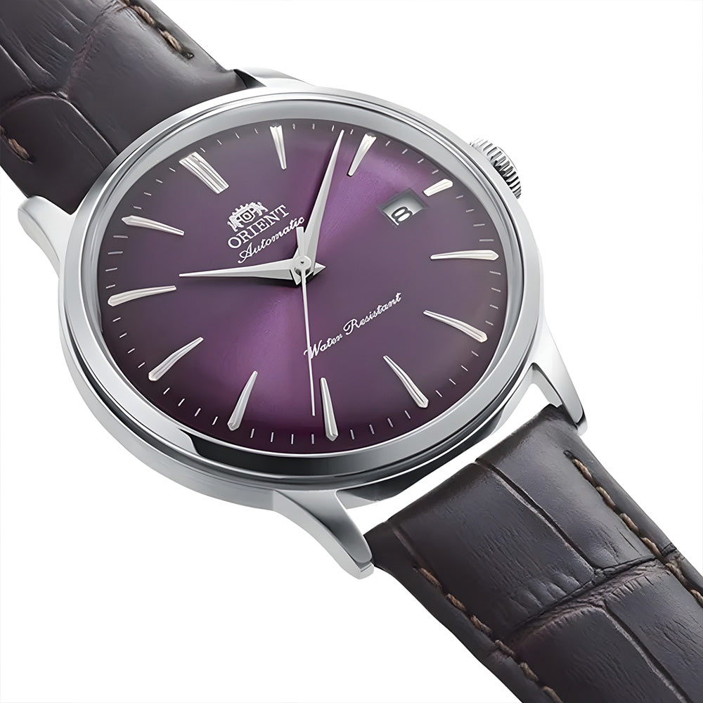 ORIENT "BAMBINO" CLASSIC PURPLR DIAL AUTOMATIC MEN'S WATCH | RA-AC0032V