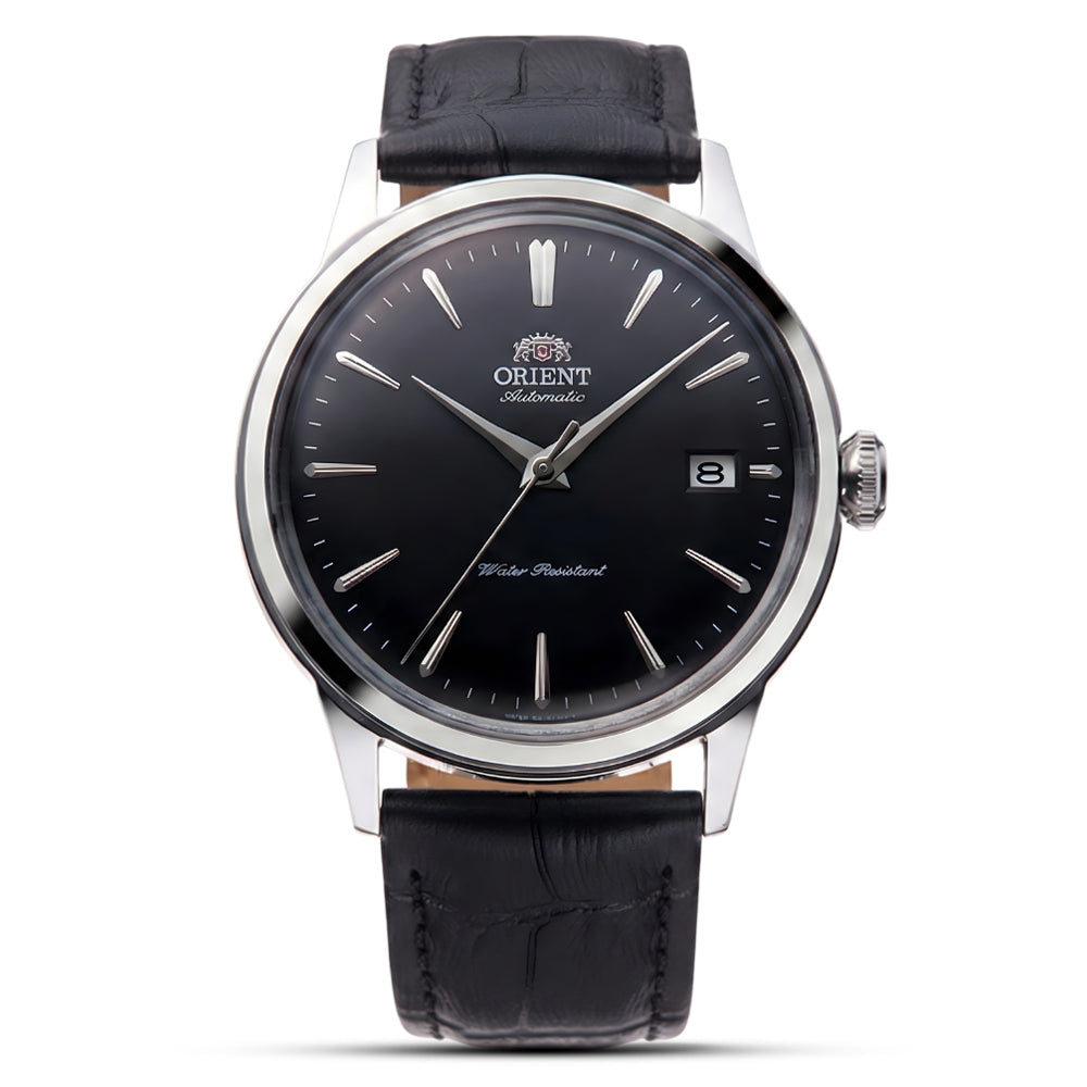 Orient "Bambino Version 7" Black Dial Mechanical Watch | RA-AC0M02B30B