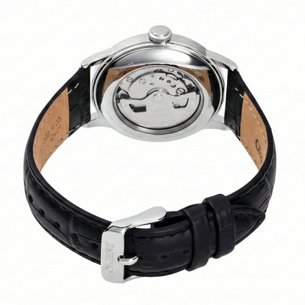 Orient "Bambino Version 7" Black Dial Mechanical Watch | RA-AC0M02B30B