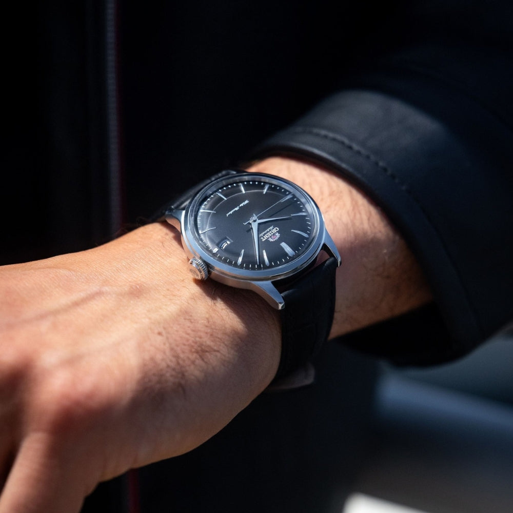 Orient "Bambino Version 7" Black Dial Mechanical Watch | RA-AC0M02B30B