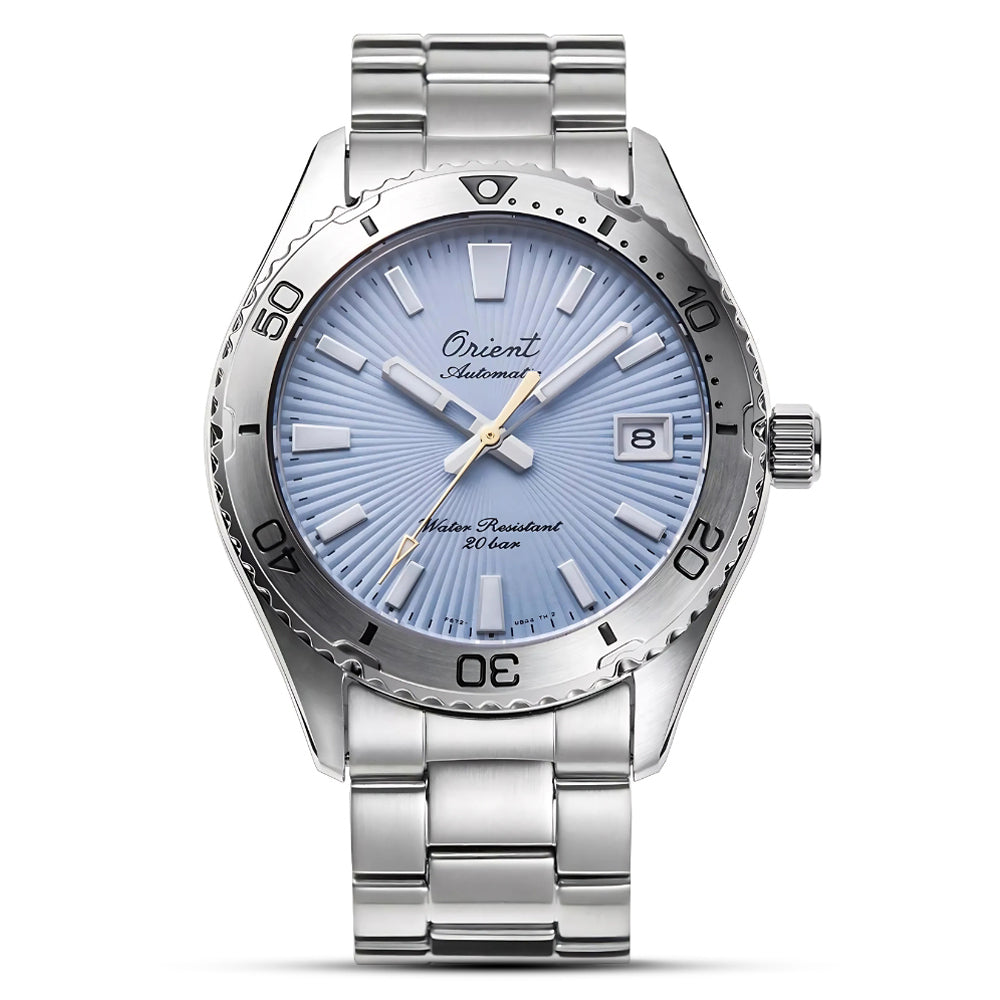 Orient Automatic Sky Blue Dial Men's Watch | RA-AC0Q12L30B