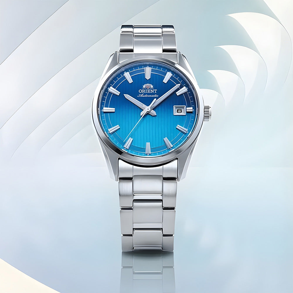 Orient Contemporary Stretto Date Gradient Blue Limited Edition Men's Watch | RA-AC0R09L