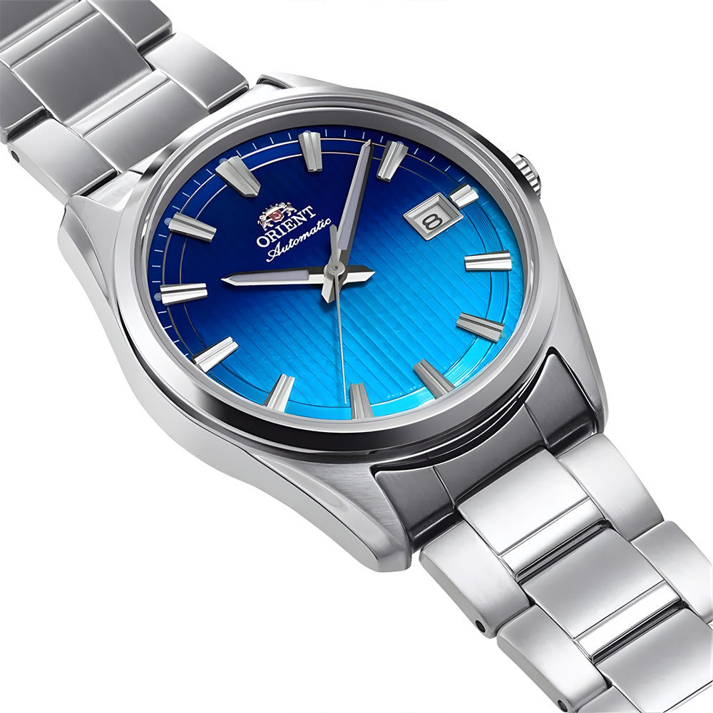 Orient Contemporary Stretto Date Gradient Blue Limited Edition Men's Watch | RA-AC0R09L