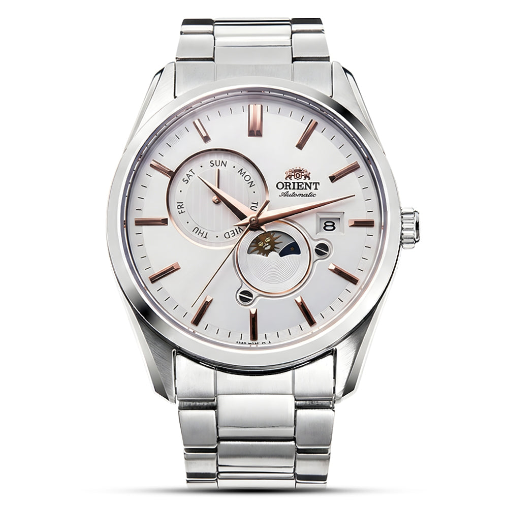 Orient Automatic Sun and Moon Dial Men's Watch | RA-AK0306S30B