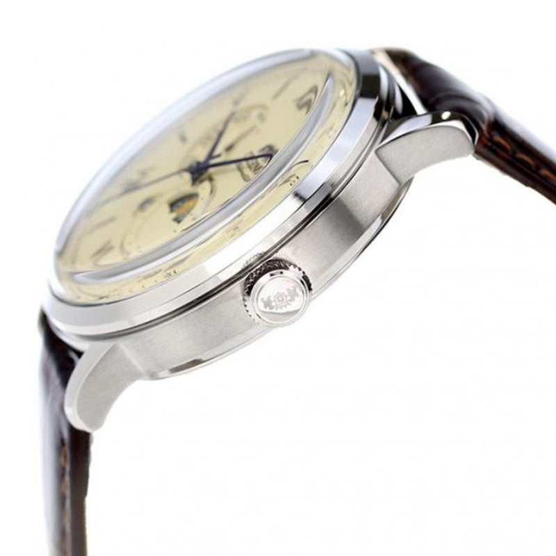 Orient Bambino Sun and Moon Mechanical Classic Watch| RA-AK0803Y