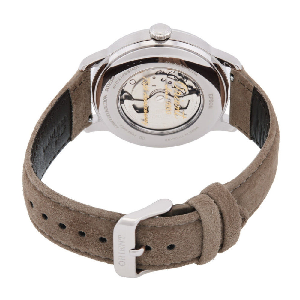 Orient Classic Automatic Day Night White Dial Men's Watch RA-AK0808S0B