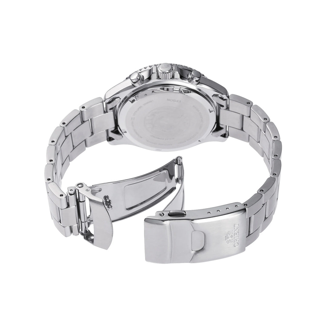 Orient Mako Solar Chrono Fire Red Dial Men's Watch | RA-TX0207R10B