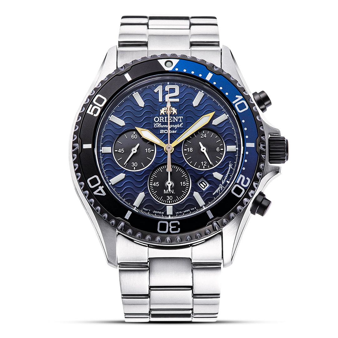 Orient Mako Solar Chrono Ocean 20th Limited Edition | RA-TX0208L10B