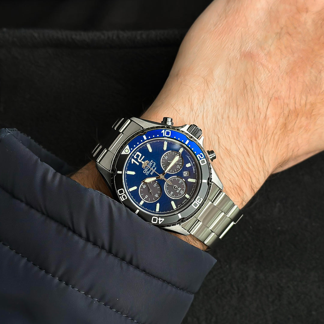 Orient Mako Solar Chrono Ocean 20th Limited Edition | RA-TX0208L10B