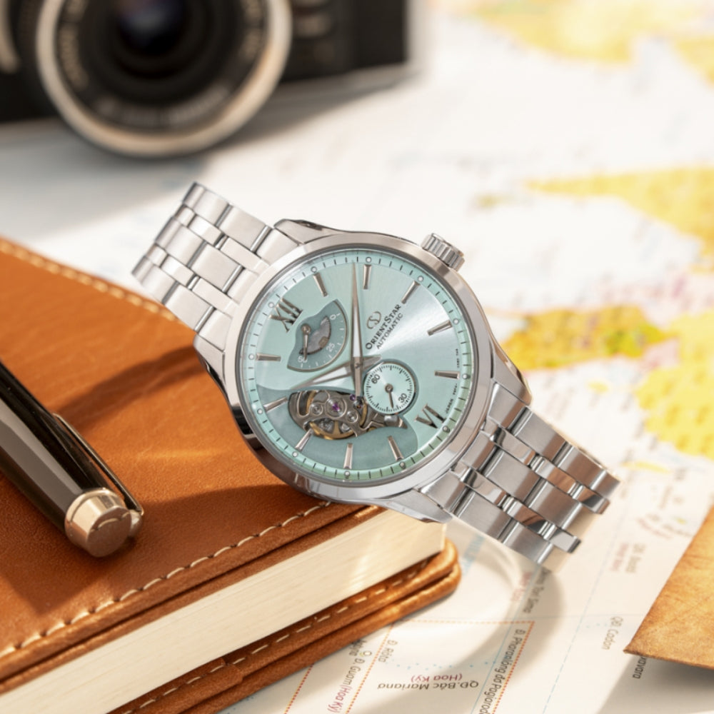 Orient Star Contemporary Automatic Green Dial Men's Watch RE-AV0B11E00B