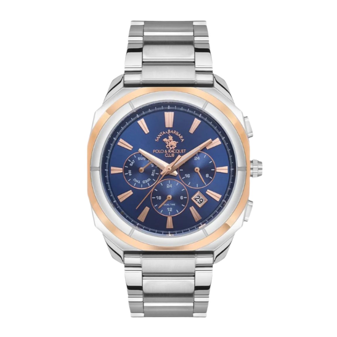 SANTA BARBARA POLO CHRONOGRAPH DARK BLUE DIAL MEN'S WATCH | SB.1.10386-3
