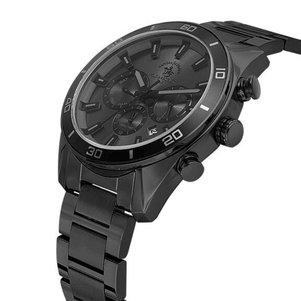 Santa Barbara Analog Black Dial Men's Watch | SB.1.10498-5