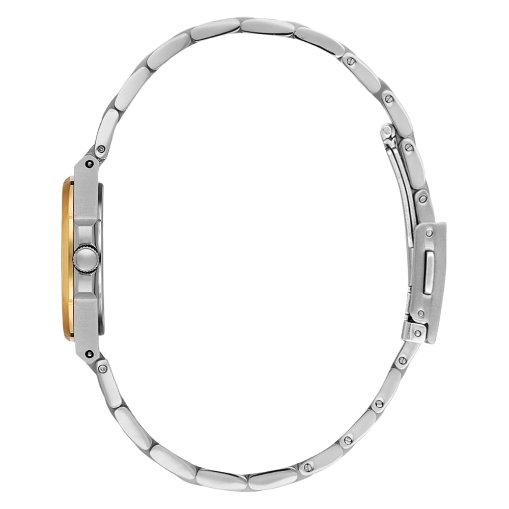 Santa Barbara Polo Square White Dial Ladies Watch SB .1.10590-5